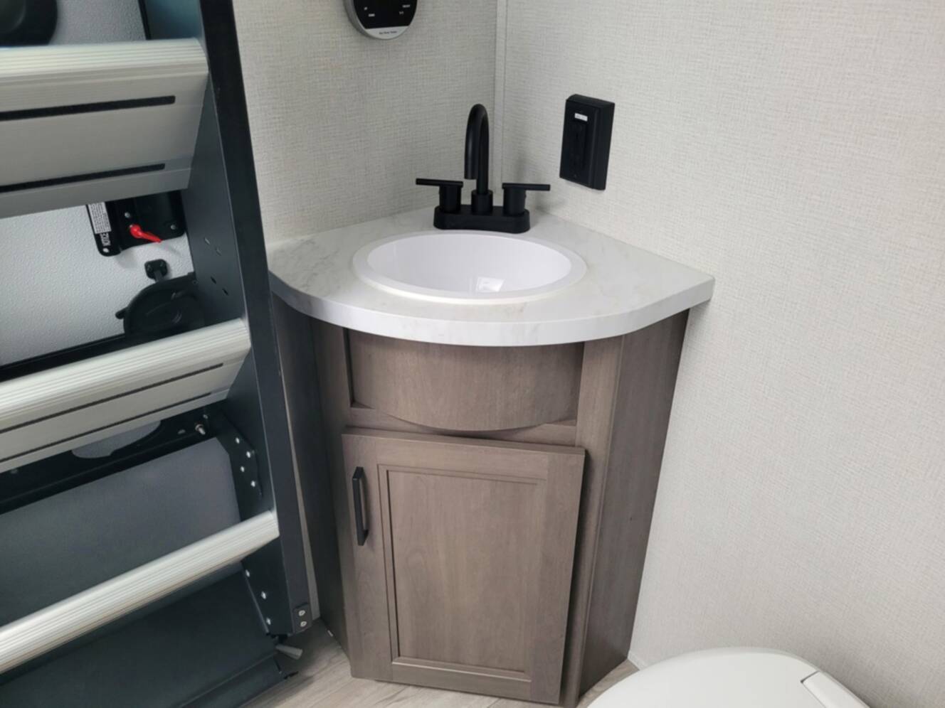 A photo of this 2026 Grand Design Transcend 325BHT