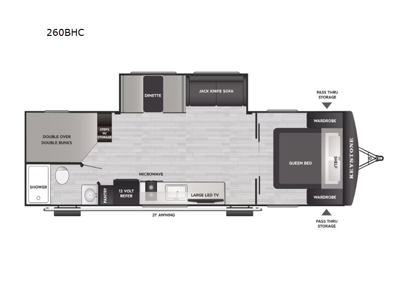 2026 Keystone Rv Passport 260BHC in manitowoc WI