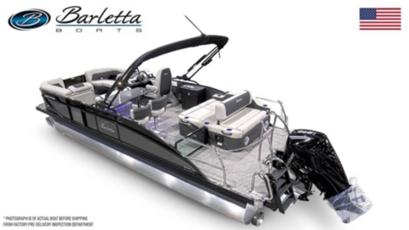 A photo of this 2026 Barletta Boats Cabrio 24 UE