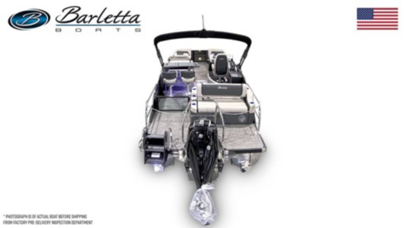 A photo of this 2026 Barletta Boats Cabrio 24 UE