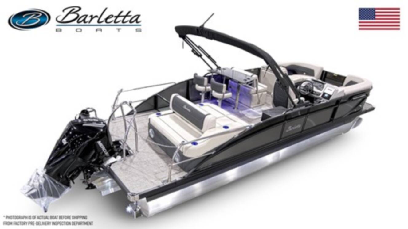 A photo of this 2026 Barletta Boats Cabrio 24 UE