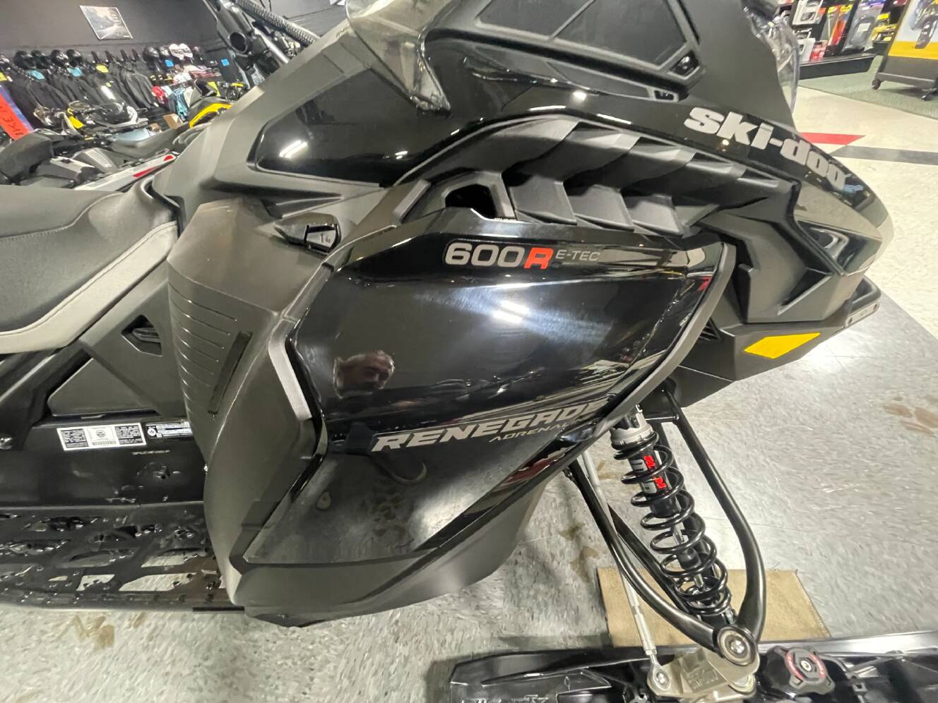 A photo of this 2026 Ski-Doo Renegade Adrenaline w/ Enduro Package 600R E-TEC ES Ic