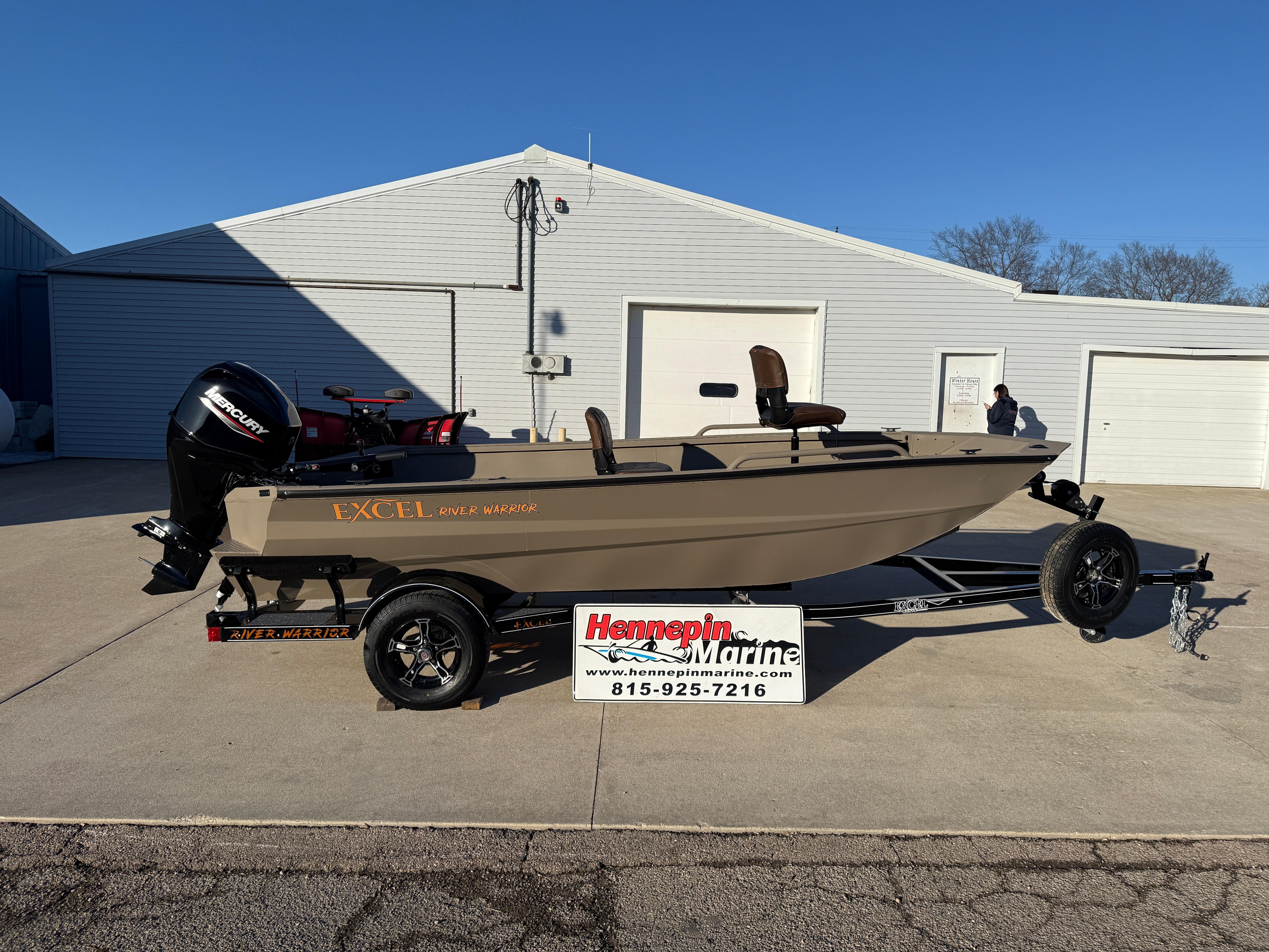 2025 Excel Boats 1651 River Warrior in hennepin IL