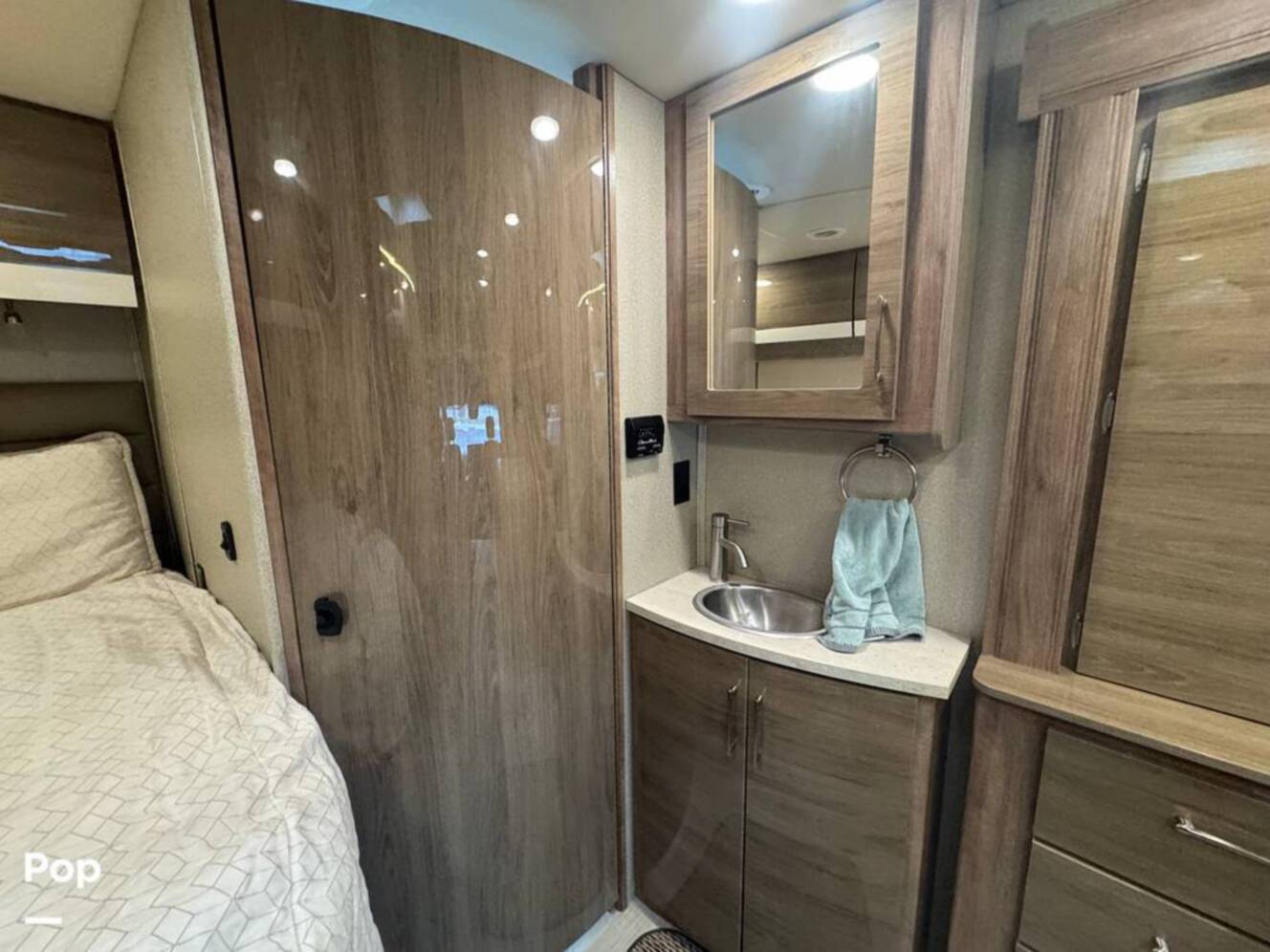 A photo of this 2020 Entegra Qwest 24A