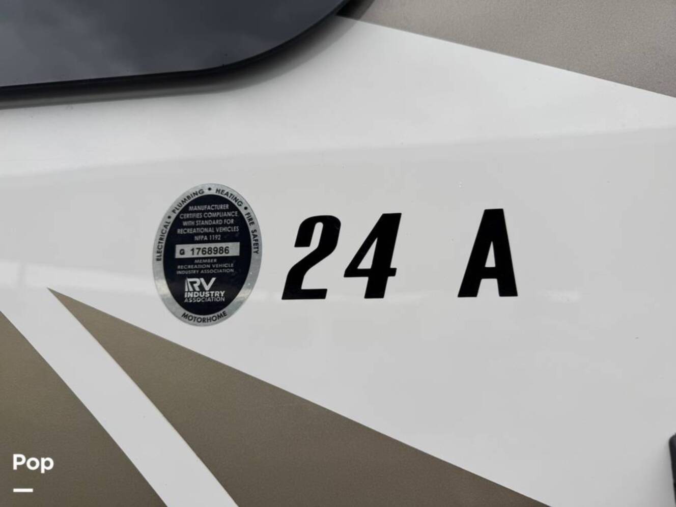 A photo of this 2020 Entegra Qwest 24A