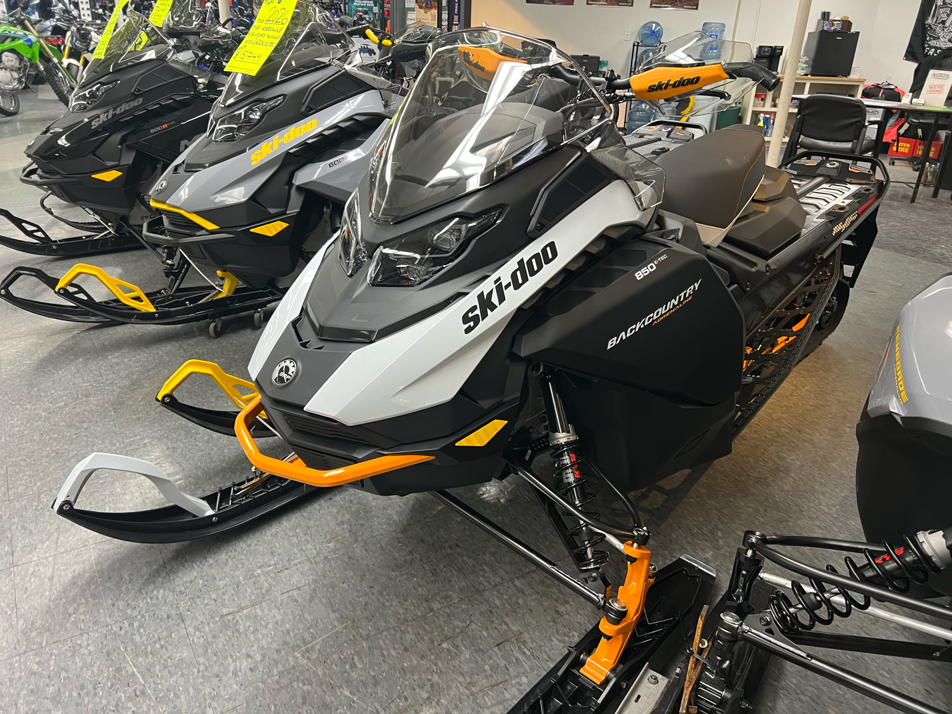 2026 Ski-Doo Backcountry Adrenaline 850 E-TEC ES PowderMax 2.0 in rutland VT