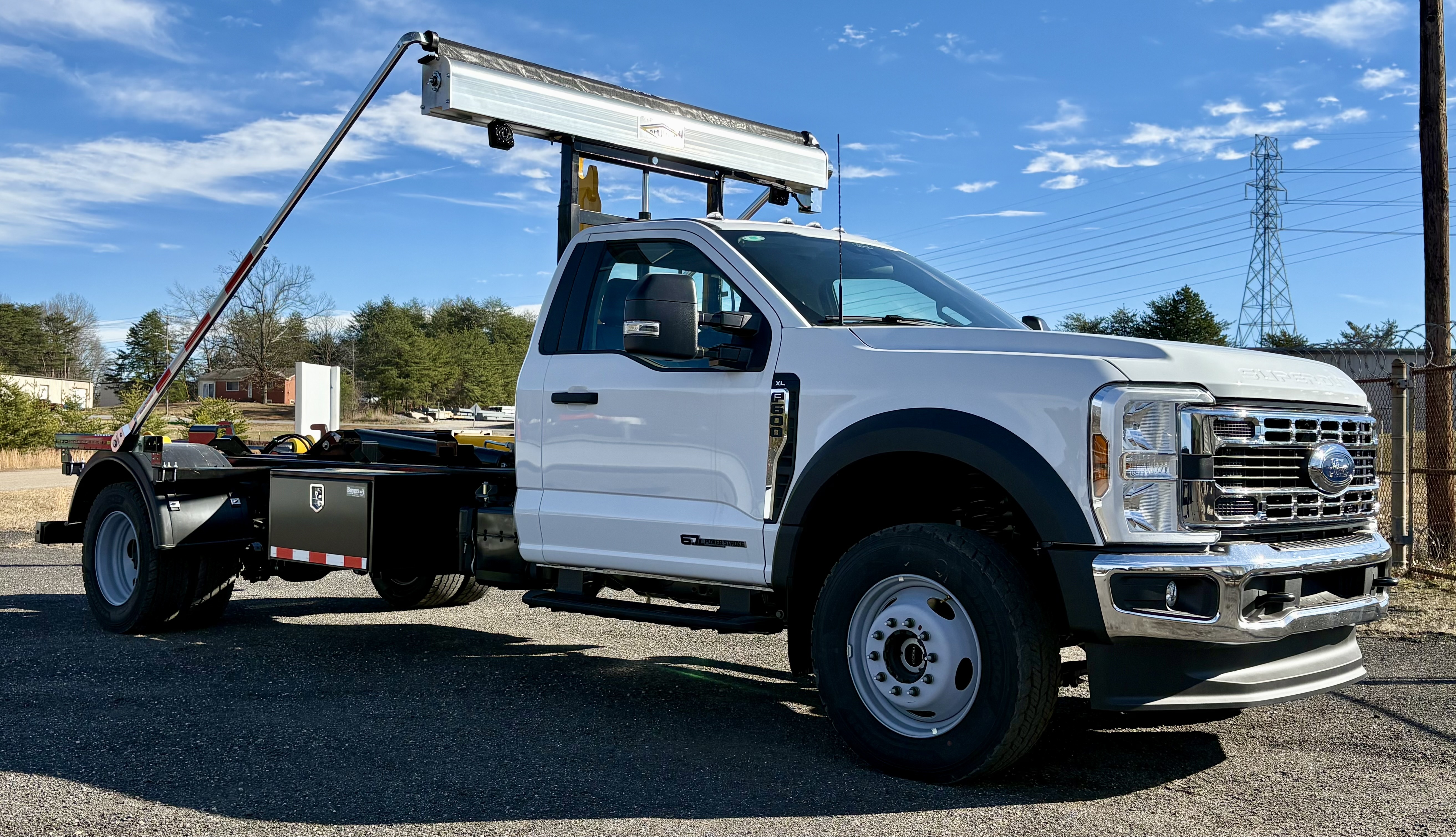 2026 FORD F600 XL - PALFINGER HT160L HOOK LIFT - FULL SETUP in Statesville, NC