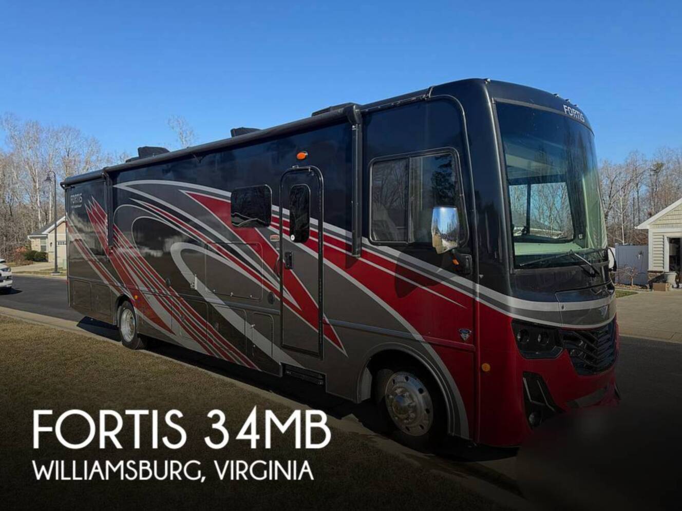 A photo of this 2023 Fleetwood Fortis 34MB
