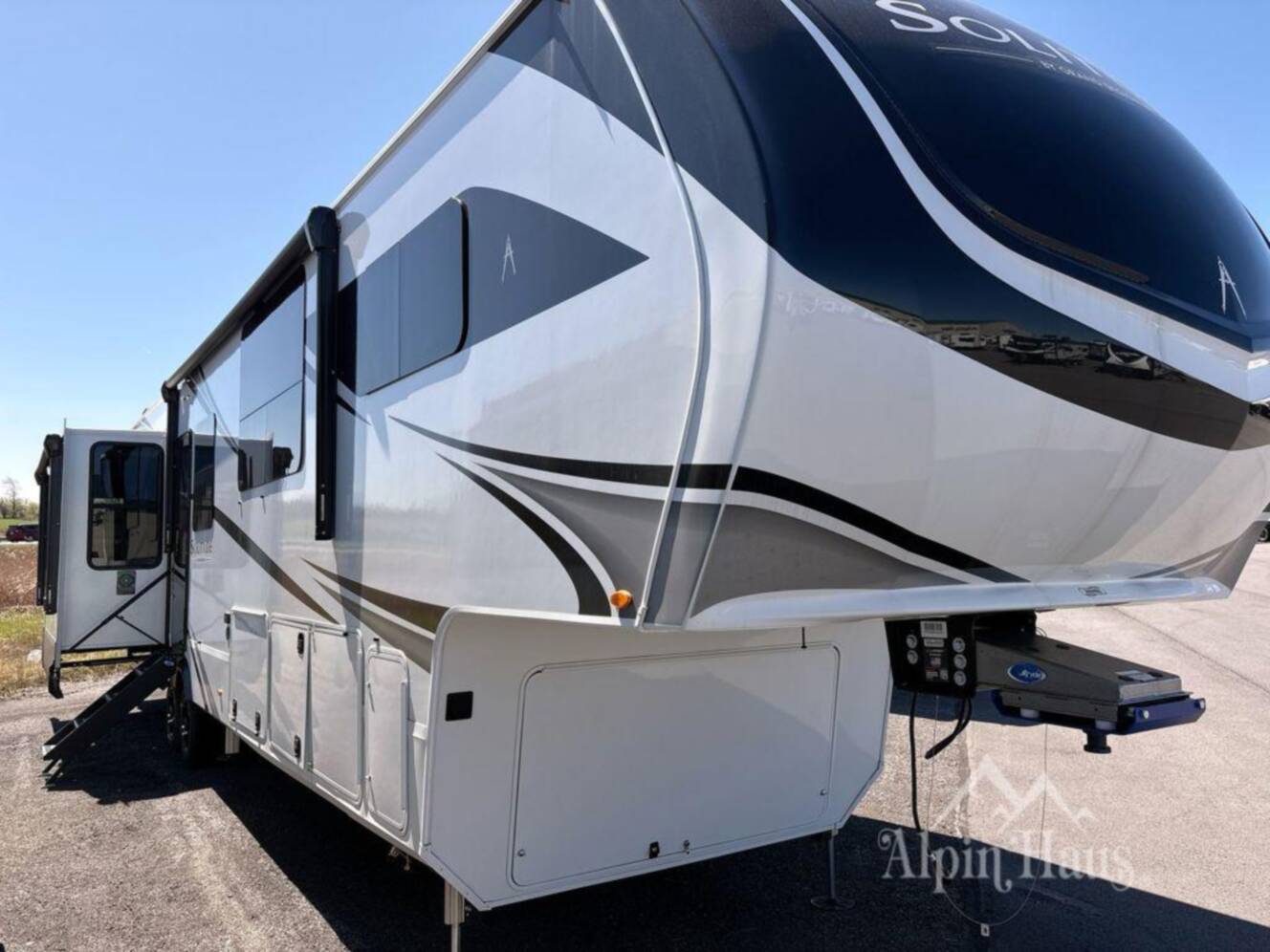 A photo of this 2026 Grand Design Solitude 388MBS