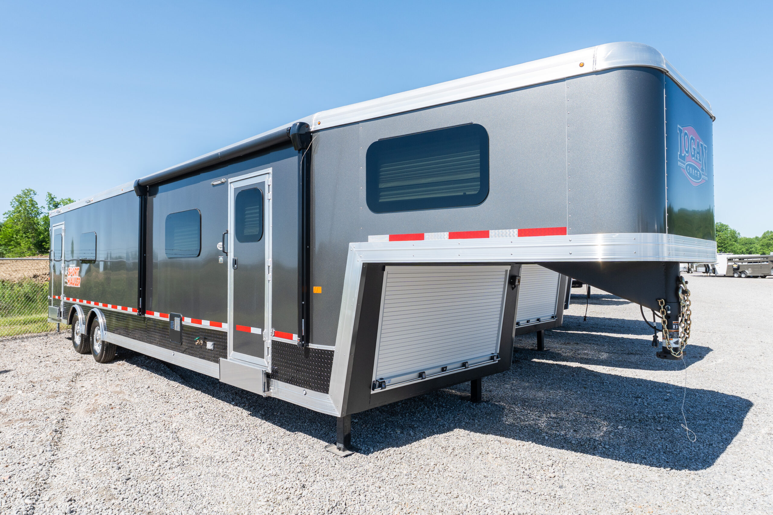 2026 LOGAN COACH SPORTS HAULER 14X14 S/O W/ WALL 16' GARAGE in North Jackson, OH