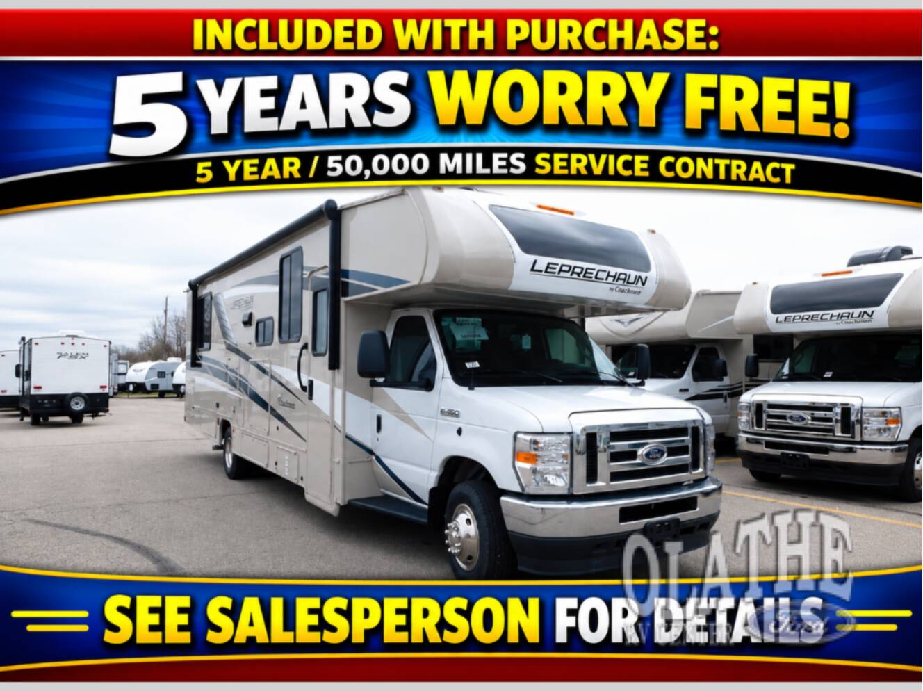 A photo of this 2024 Coachmen Rv Leprechaun 319MB Ford 450