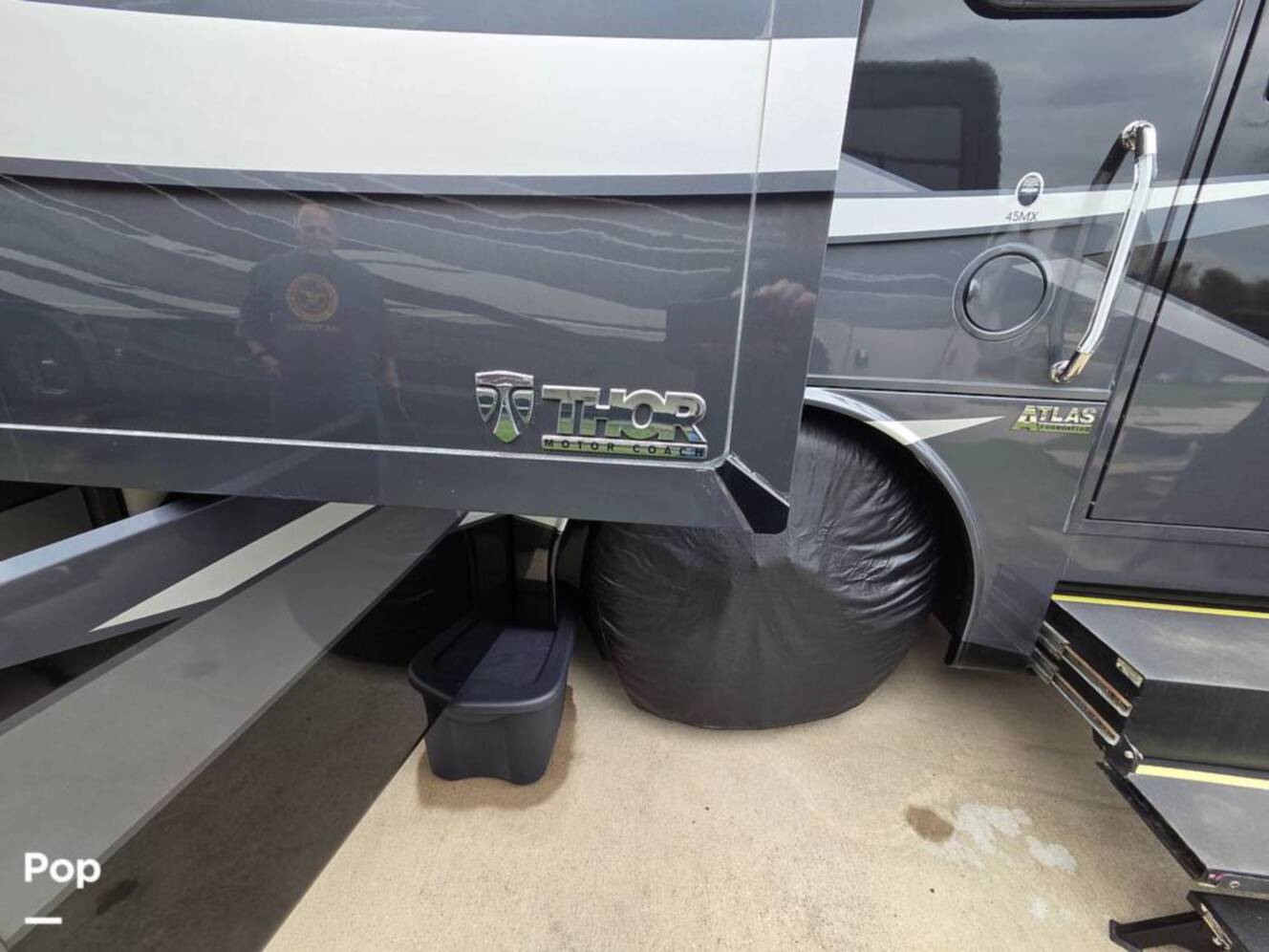 A photo of this 2021 Thor Motor Coach Tuscany 45MX