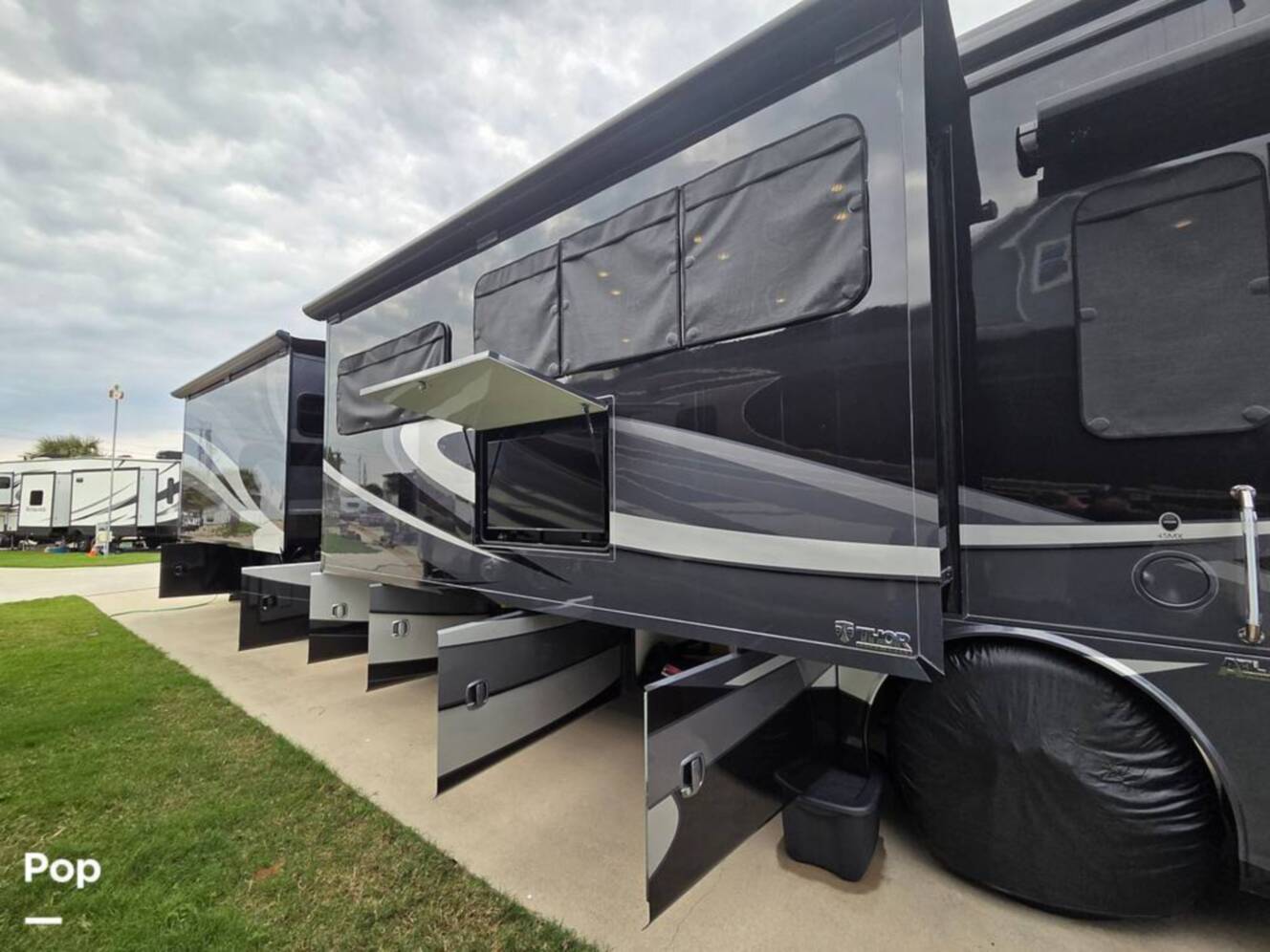A photo of this 2021 Thor Motor Coach Tuscany 45MX