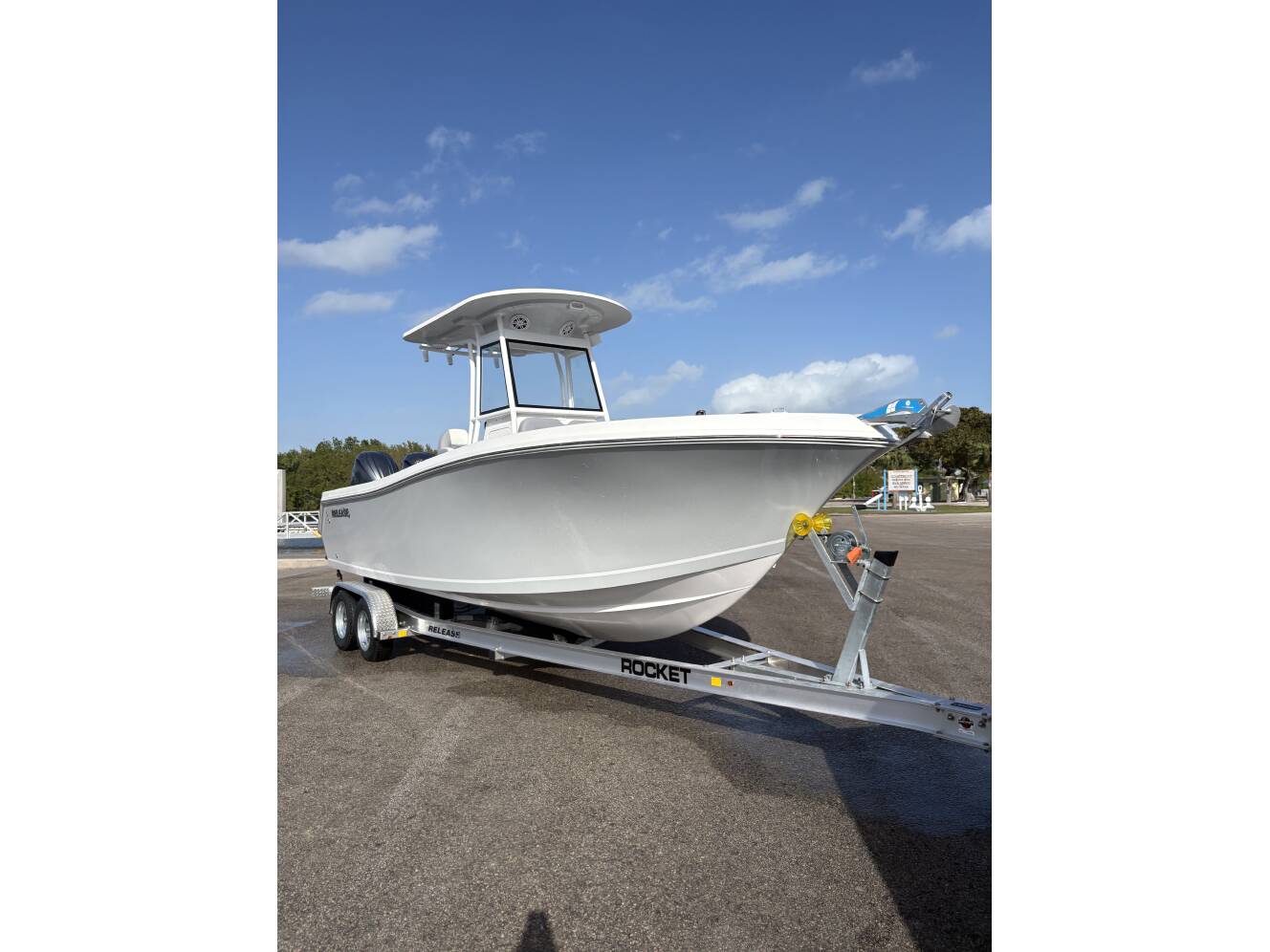 A photo of this 2026 Release Boats 240RX