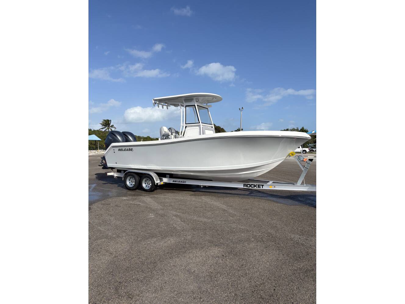 A photo of this 2026 Release Boats 240RX