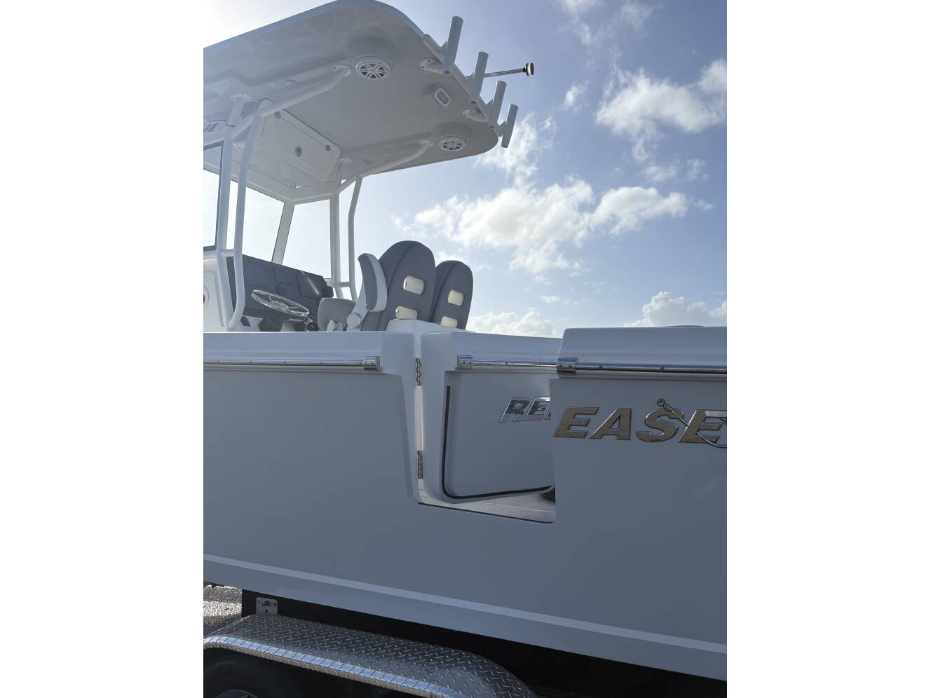 A photo of this 2026 Release Boats 240RX