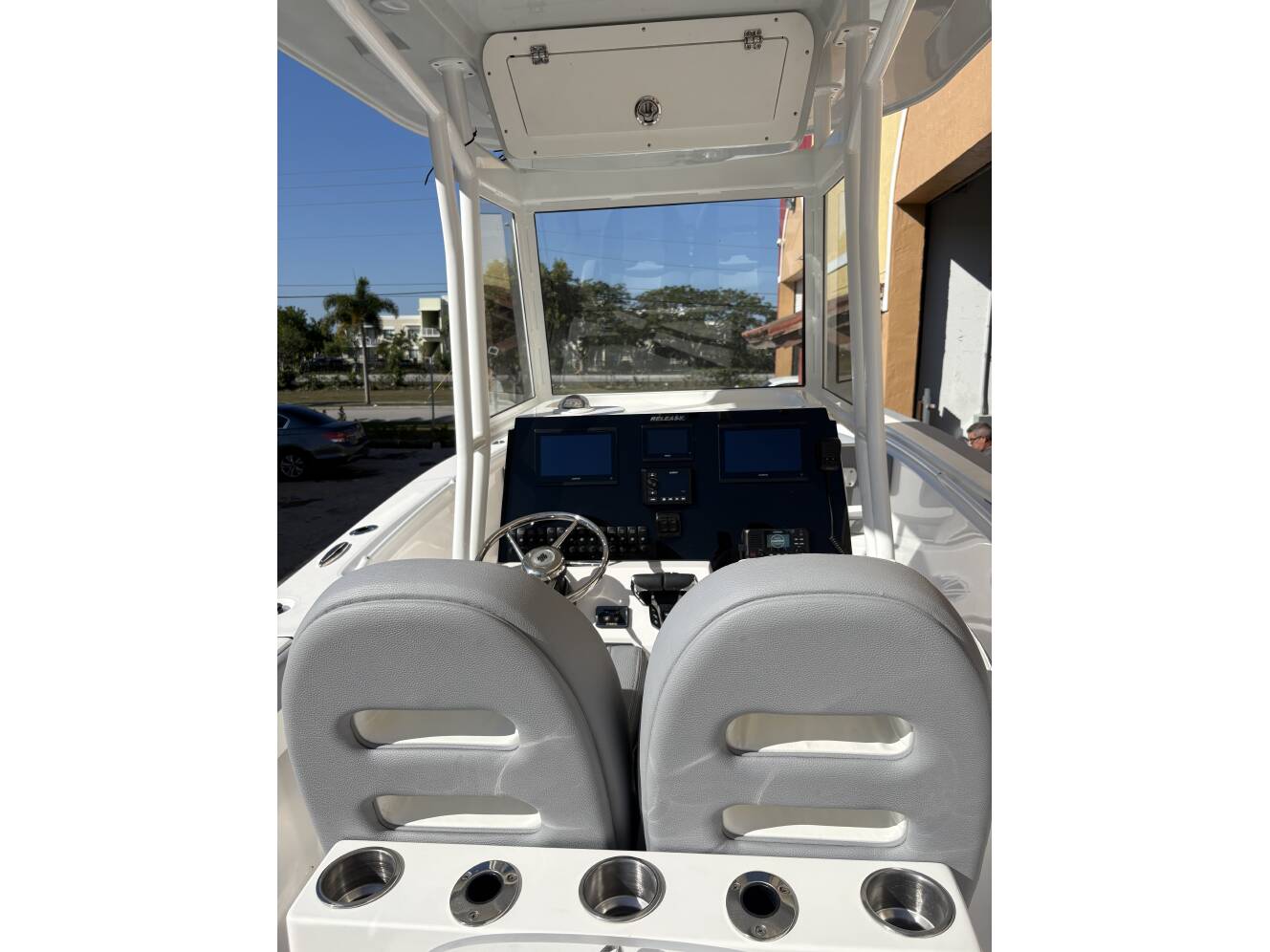 A photo of this 2026 Release Boats 240RX