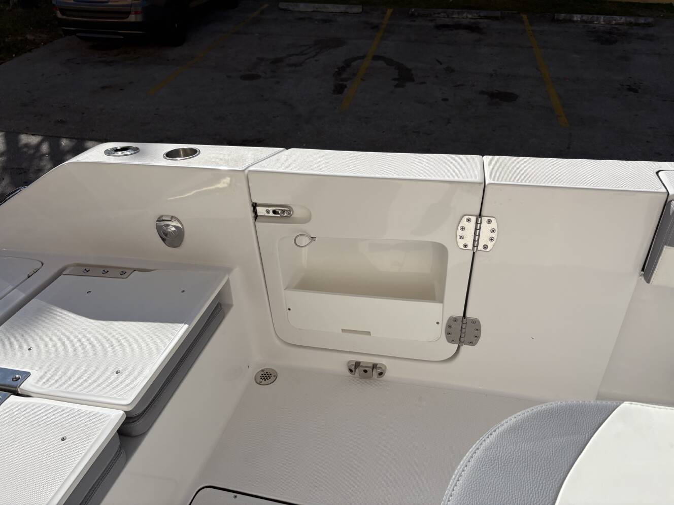 A photo of this 2026 Release Boats 240RX