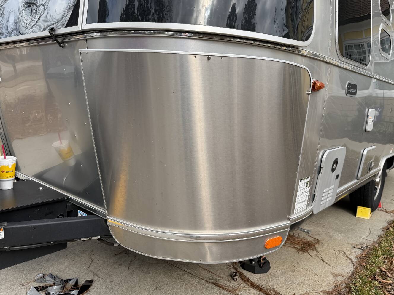 A photo of this 2024 Airstream CARAVEL 22FB