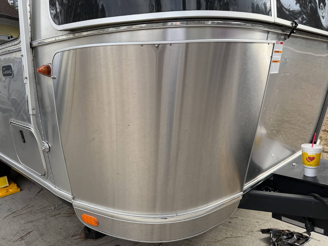 A photo of this 2024 Airstream CARAVEL 22FB