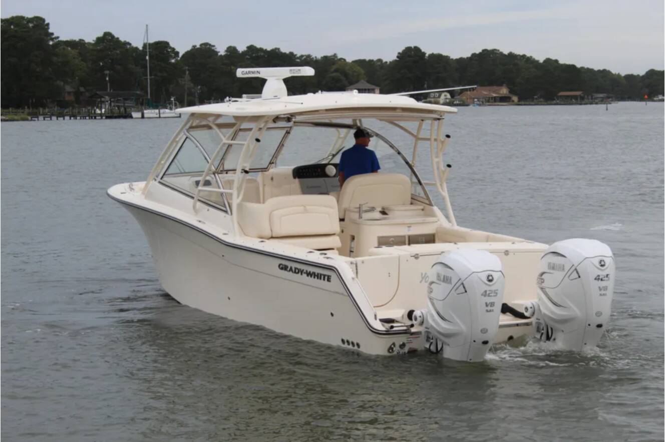A photo of this 2023 Grady-White Freedom 335