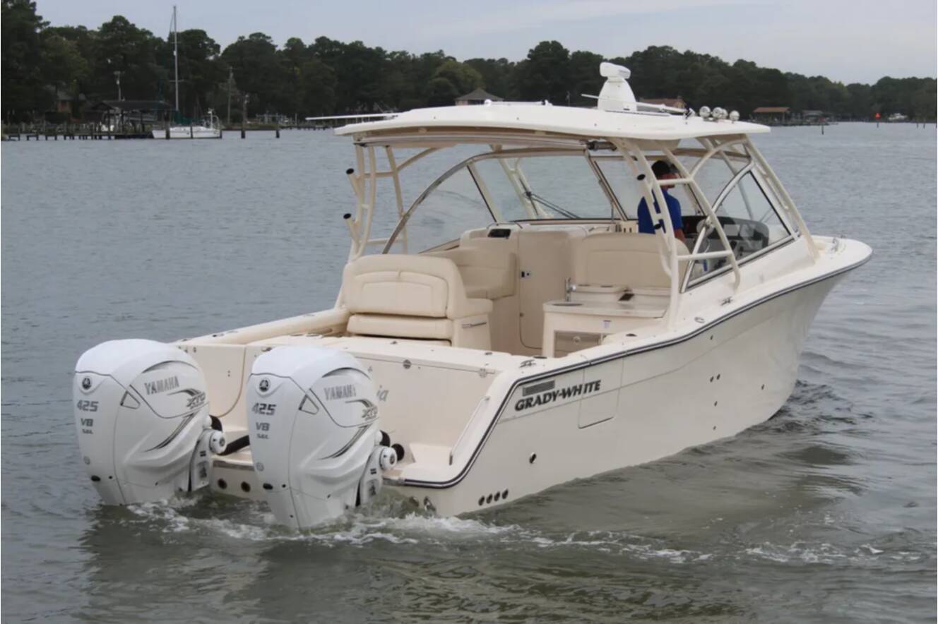 A photo of this 2023 Grady-White Freedom 335