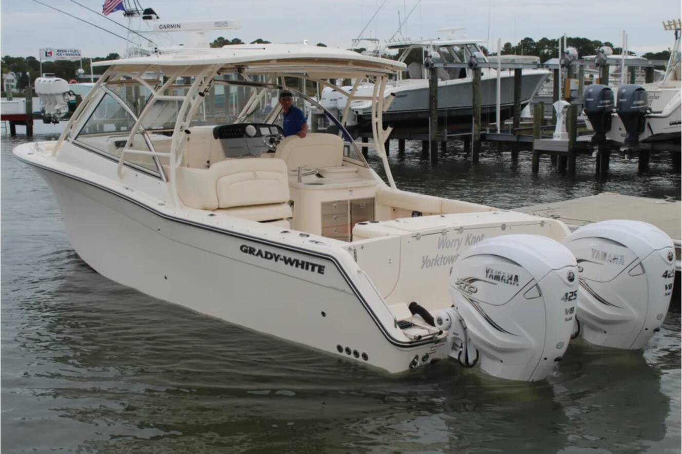 A photo of this 2023 Grady-White Freedom 335