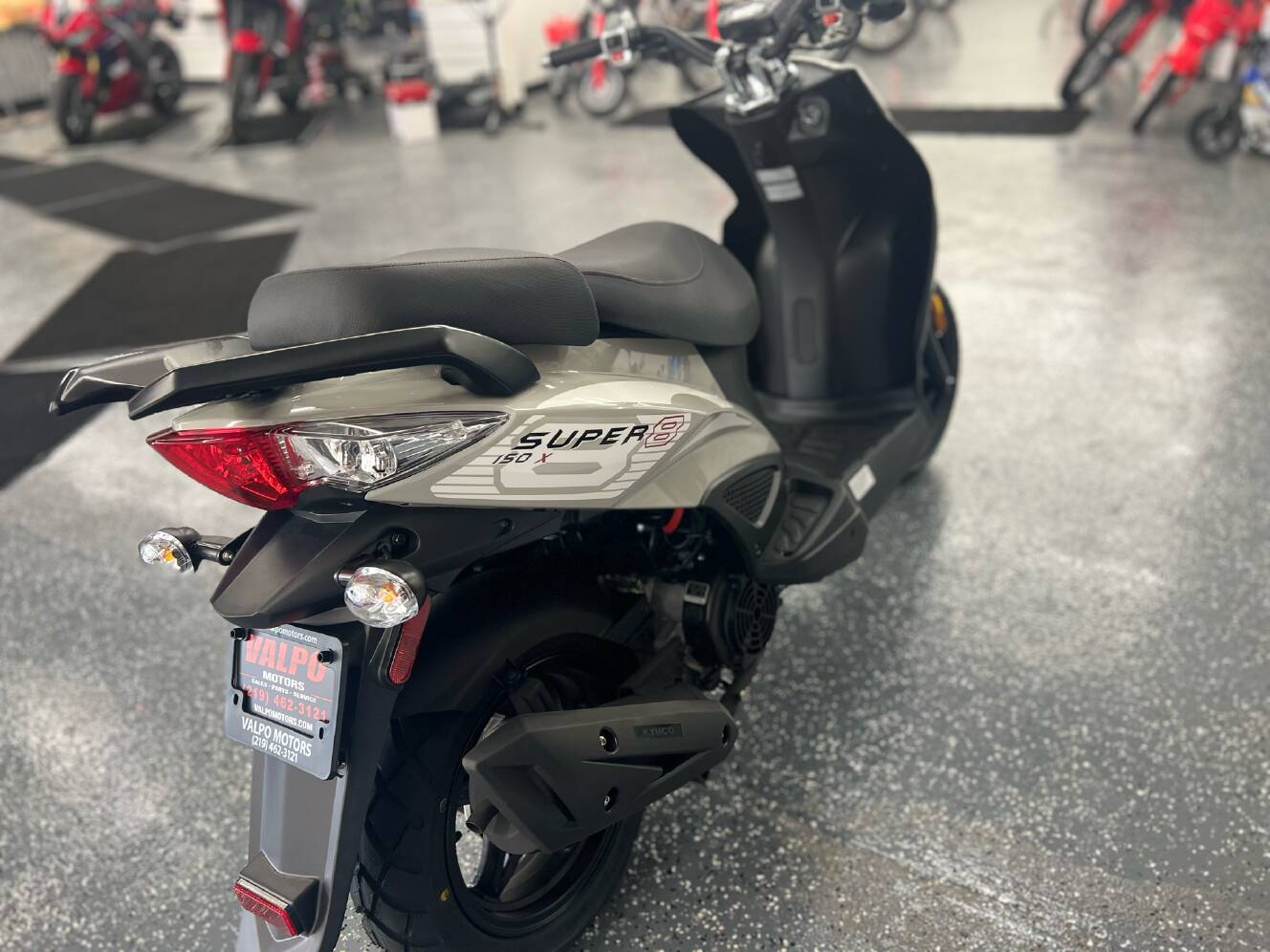 A photo of this 2023 Kymco Super 8 150X