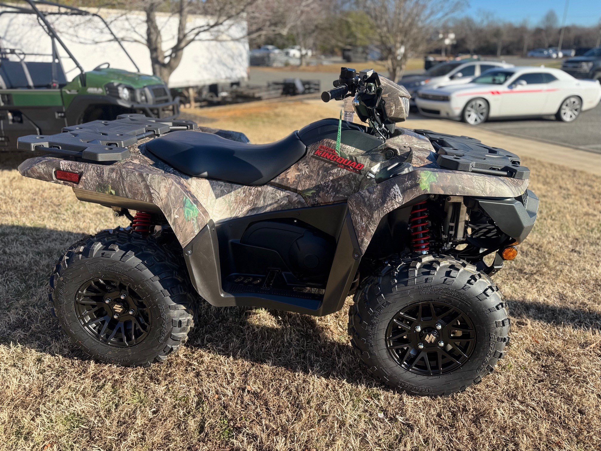2025 Suzuki KingQuad 750AXi Power Steering SE Camo in lowell NC