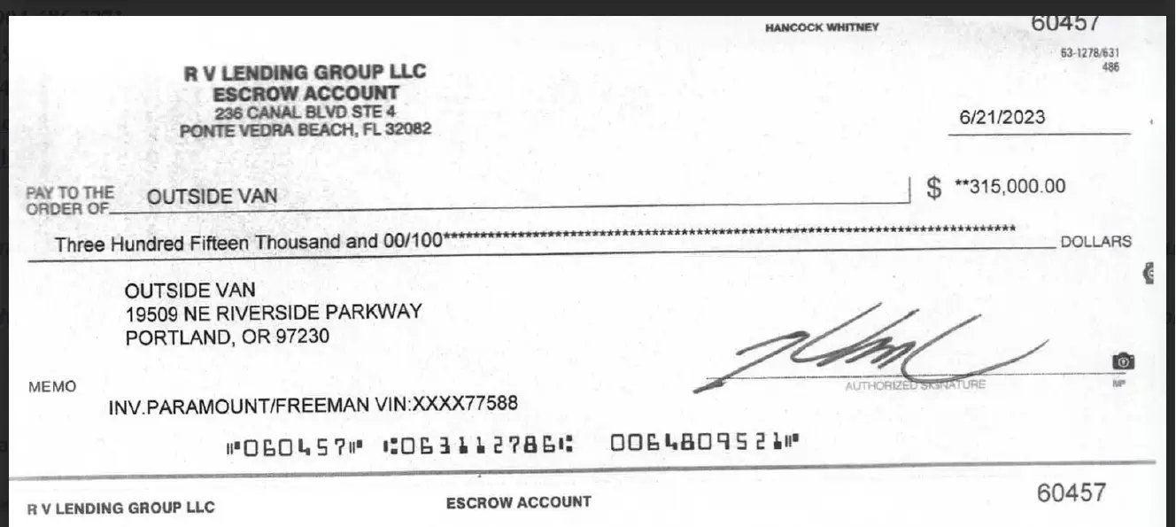 A photo of this 2023 Outside Van APPROACH PARKS RANGER