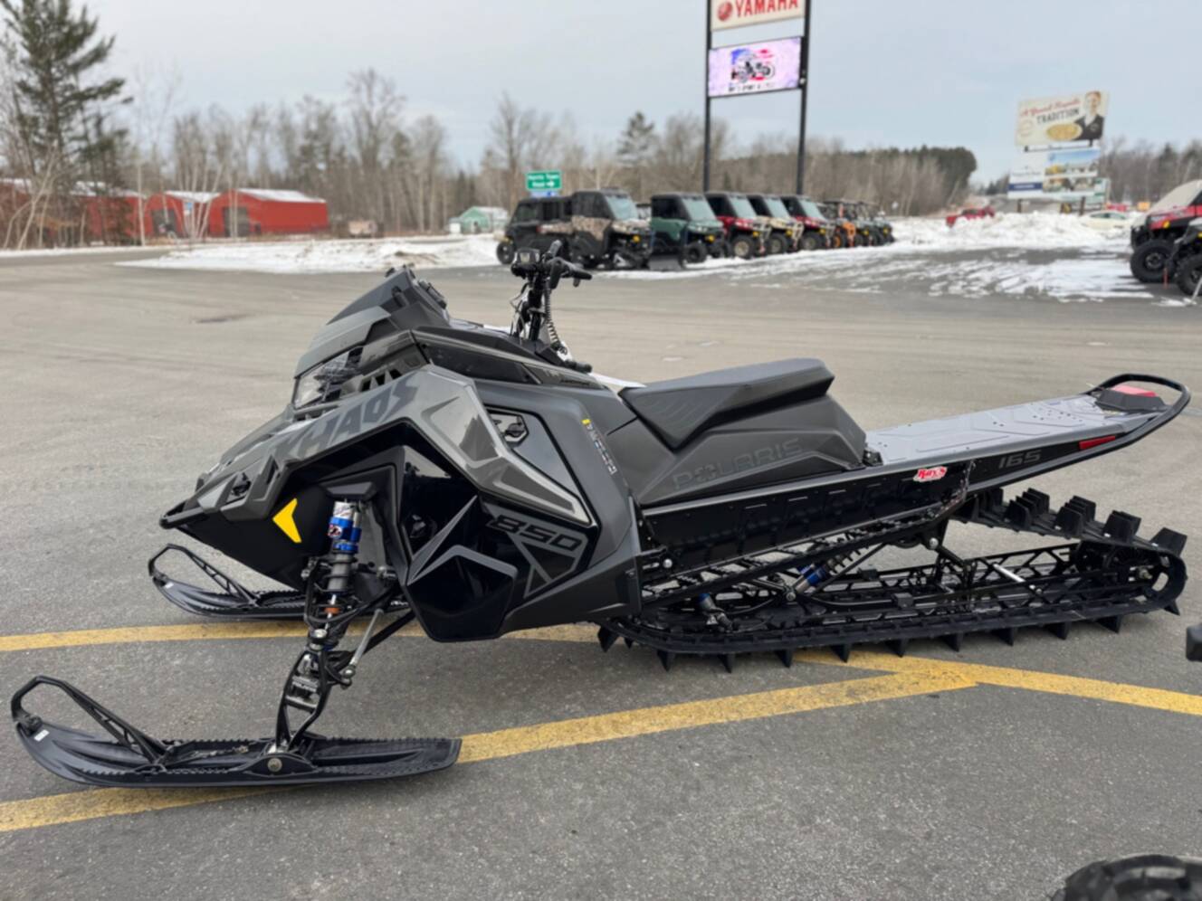 A photo of this 2024 Polaris 850 RMK KHAOS SLASH 165