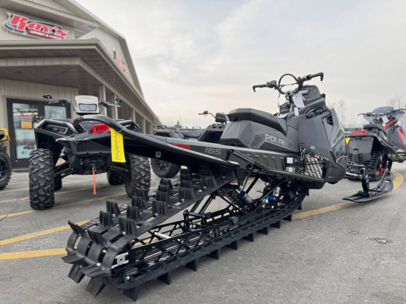 A photo of this 2024 Polaris 850 RMK KHAOS SLASH 165