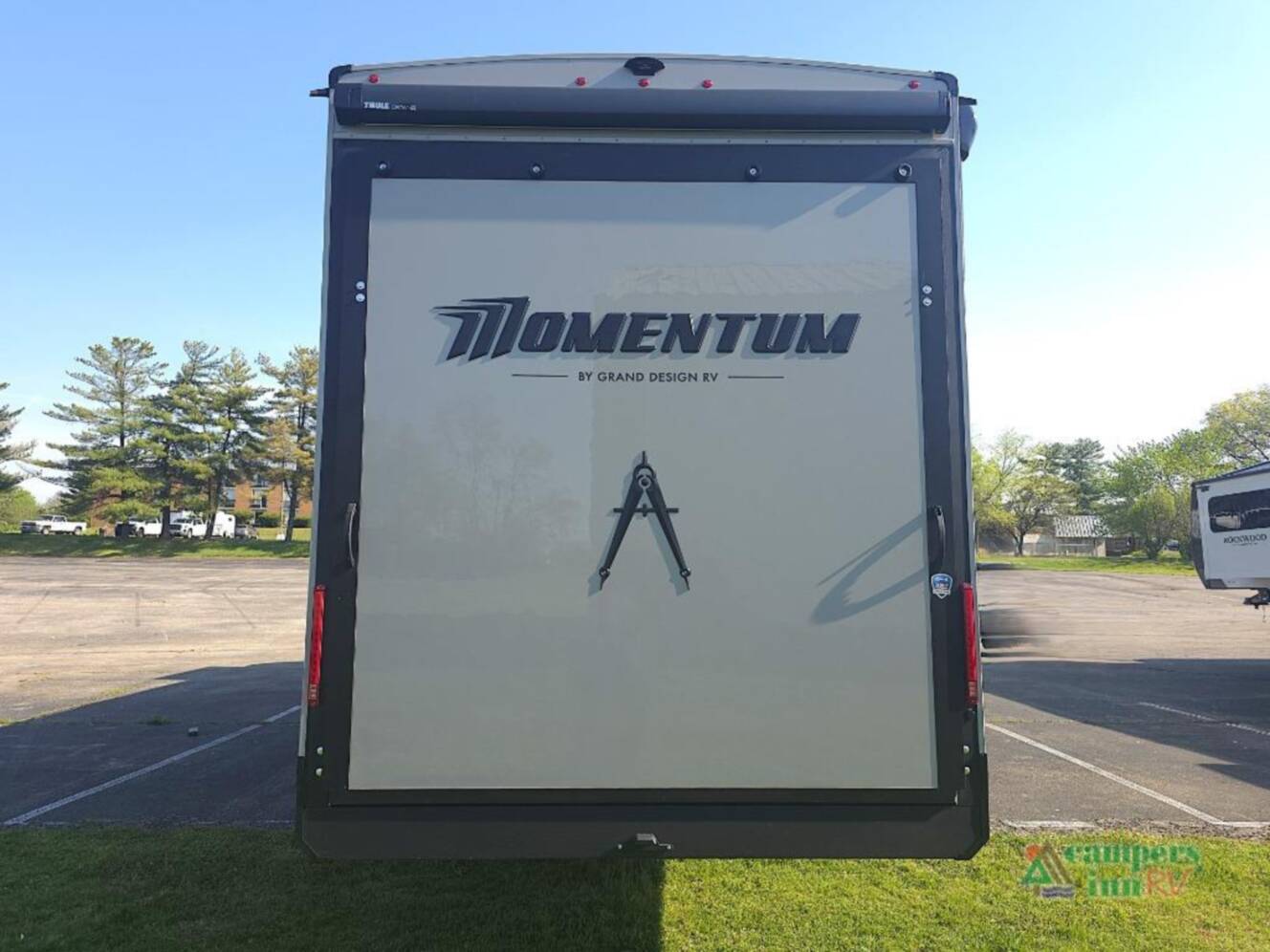 A photo of this 2026 Grand Design Momentum 395MT