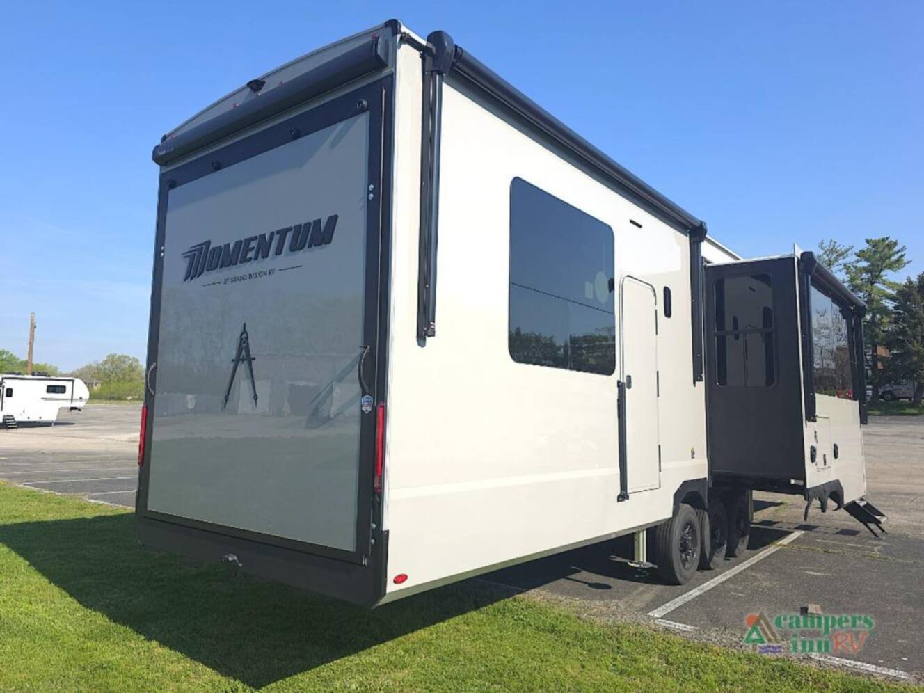 A photo of this 2026 Grand Design Momentum 395MT