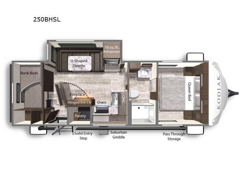 2022 Dutchmen Rv Kodiak Ultra-Lite 250BHSL in cedar rapids IA