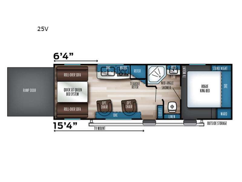 2022 Forest River Rv Vengeance Rogue 25V in cedar rapids IA