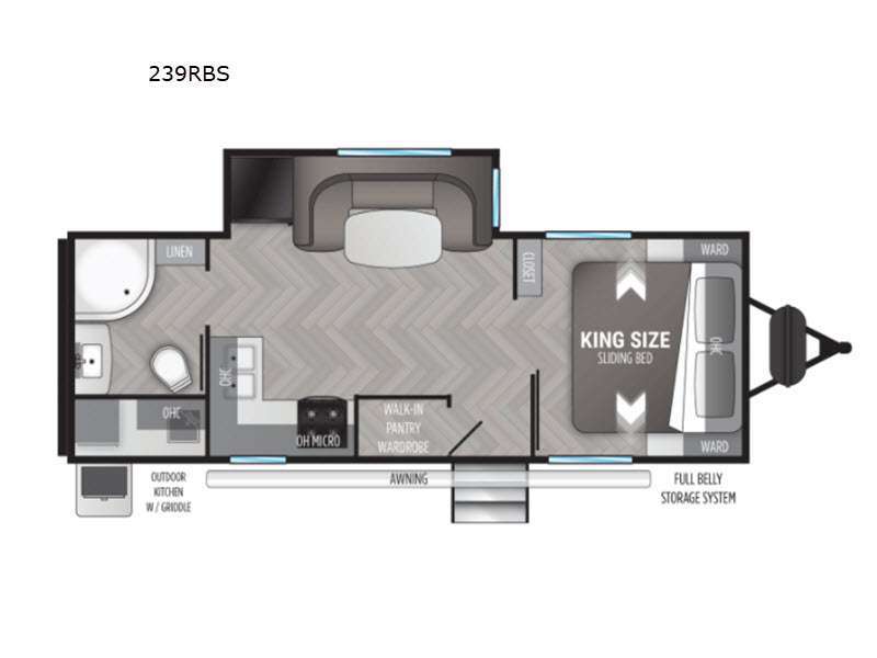 2021 Cruiser Rv Corp Shadow Cruiser 239RBS in peru IN