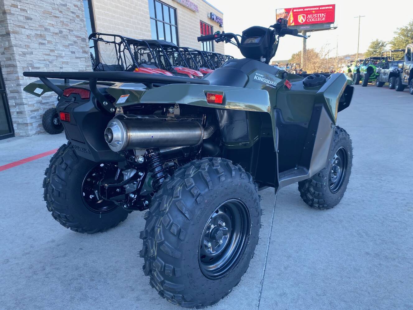 A photo of this 2026 Suzuki KingQuad 500 AXi