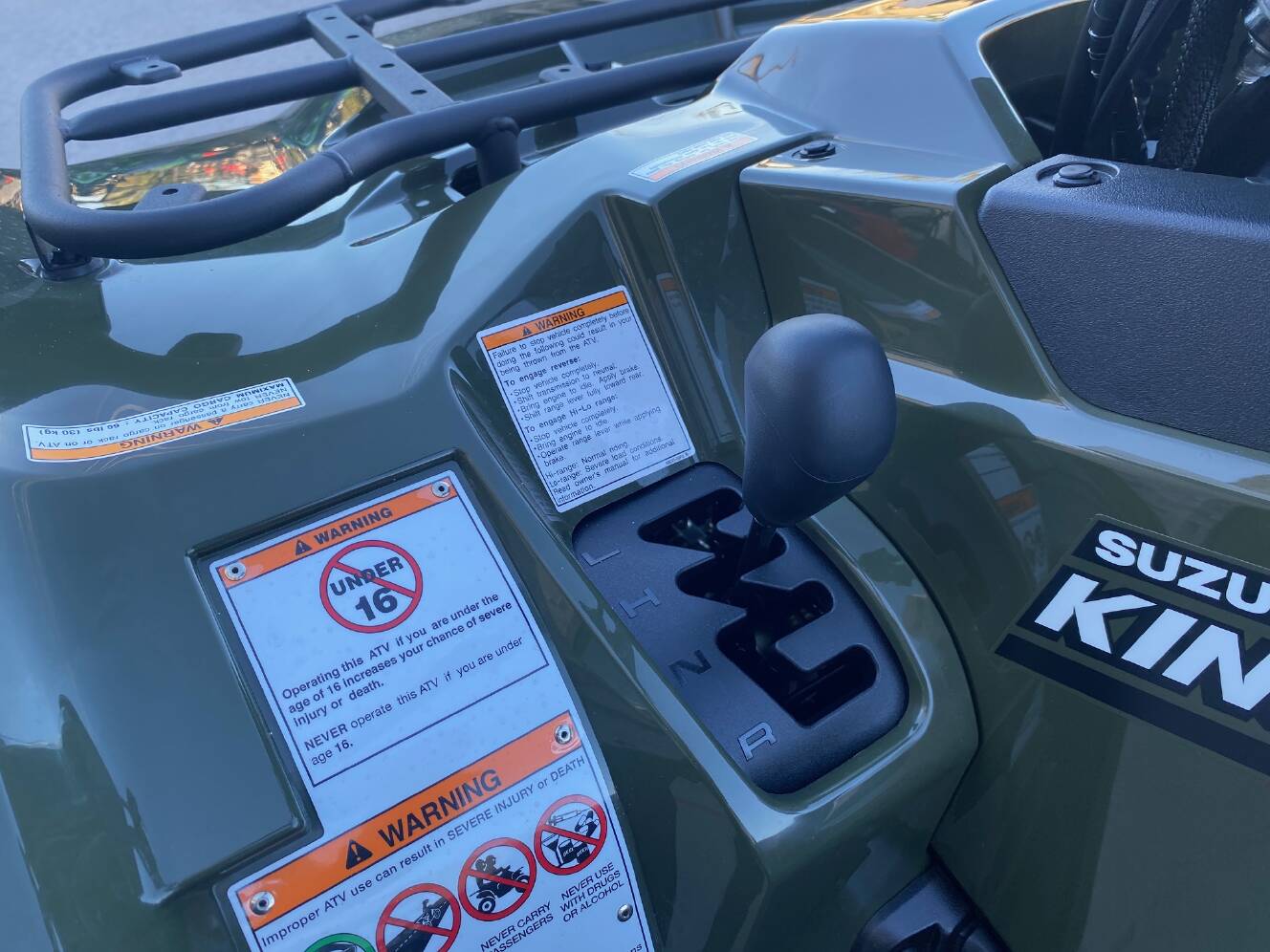 A photo of this 2026 Suzuki KingQuad 500 AXi