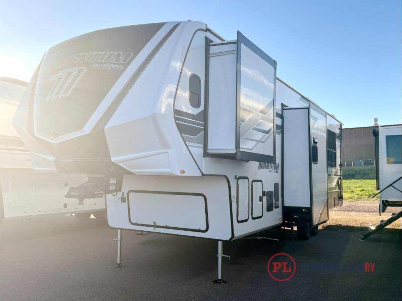 A photo of this 2026 Grand Design Momentum G-Class 350G