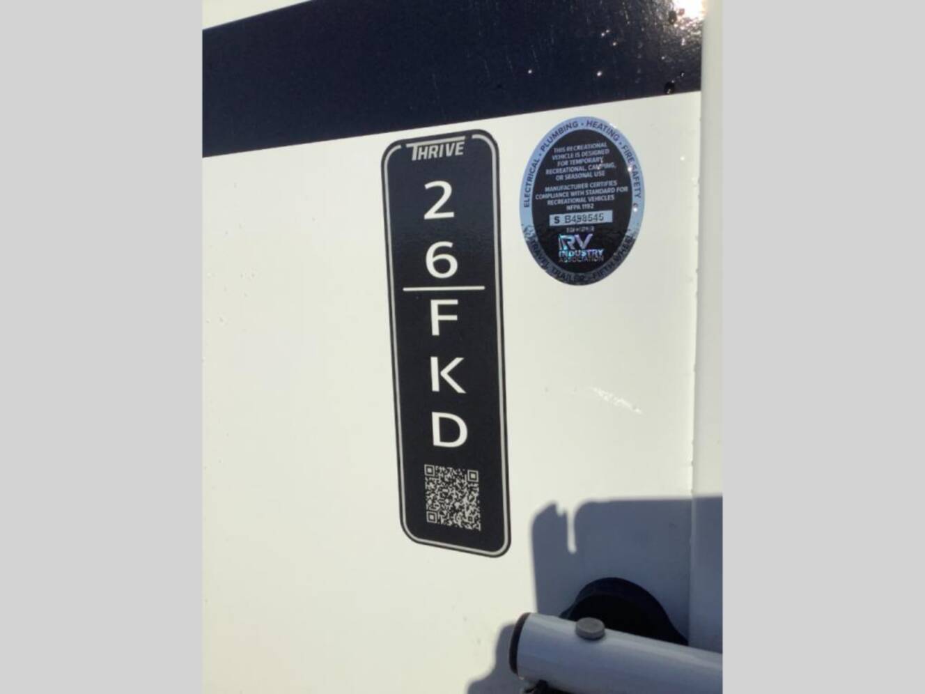 A photo of this 2026 Winnebago Thrive 26FKD