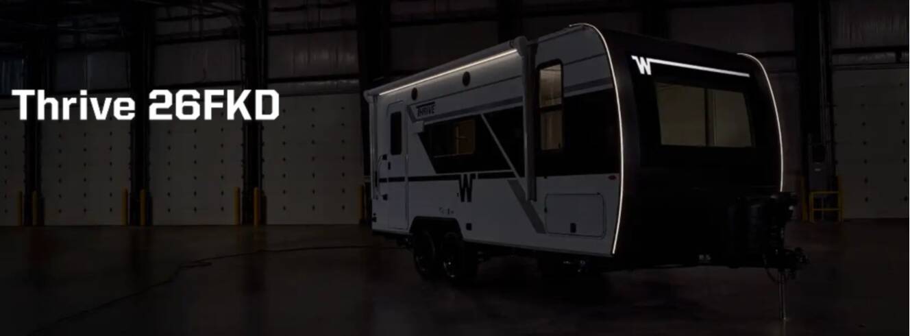 A photo of this 2026 Winnebago Thrive 26FKD