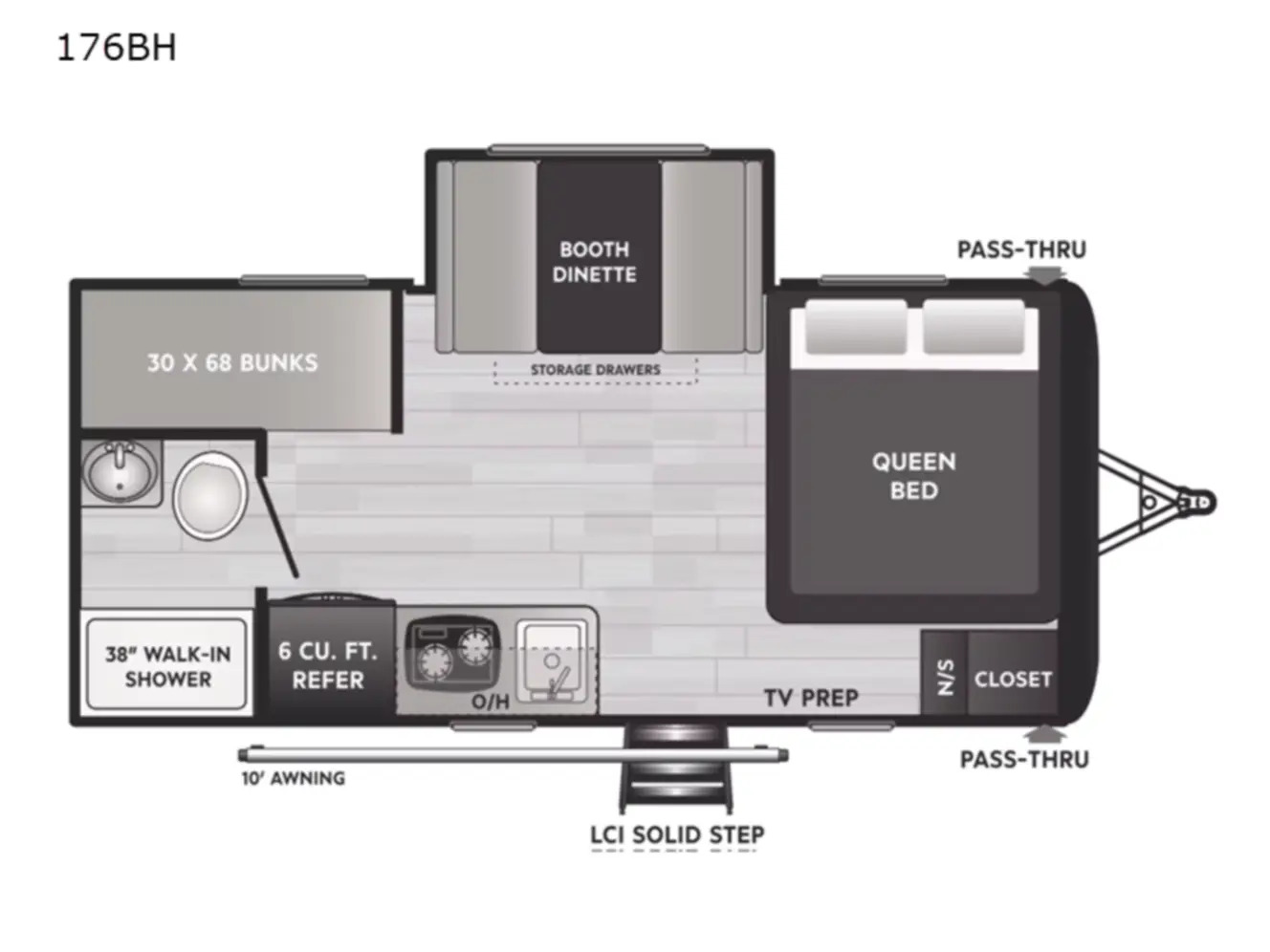 2023 Keystone HIDEOUT 176BH RV
