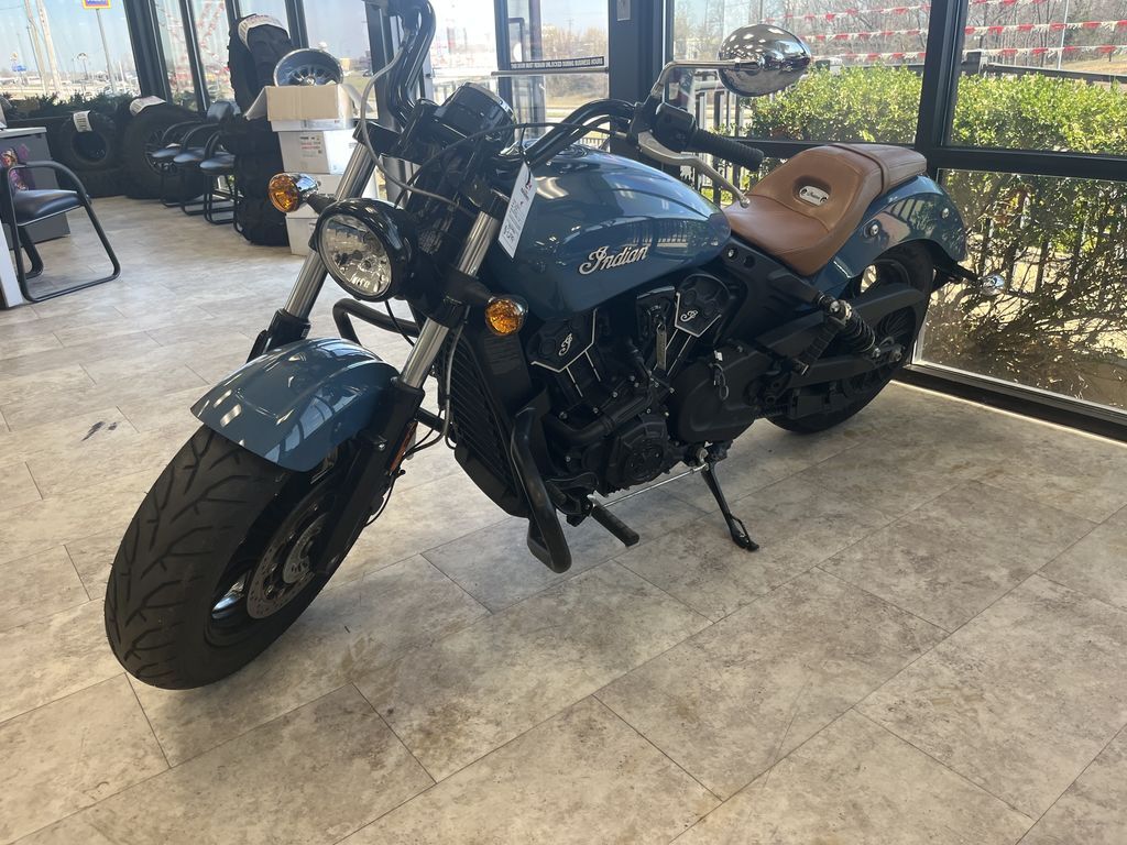 2023 Indian Motorcycle® Scout® Sixty ABS Storm Blue Cruiser motorcycle