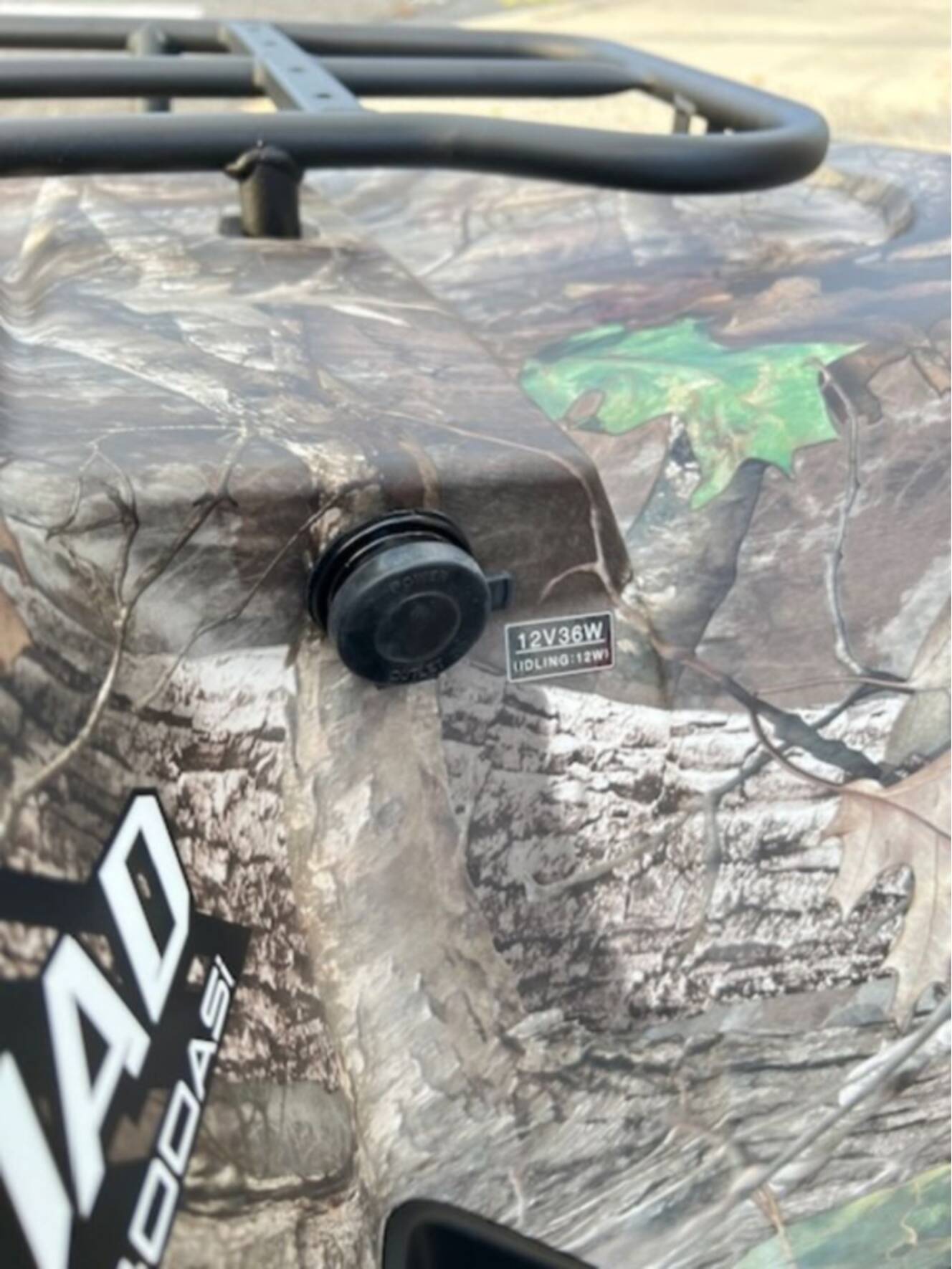 A photo of this 2025 Suzuki KingQuad 400ASi Camo