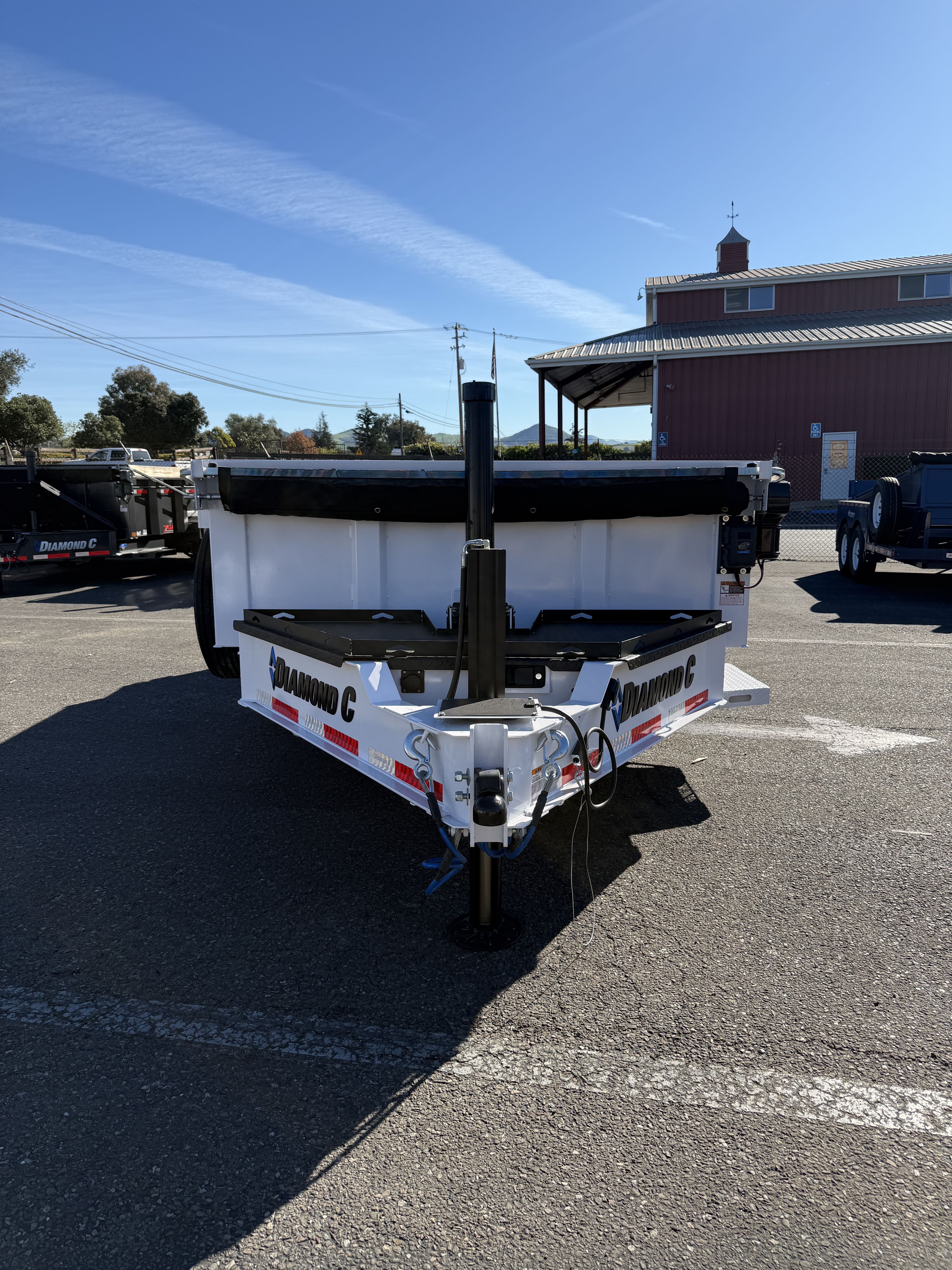 2026 DIAMOND C 7X12 LPT207 DUMP TRAILER(5897) in Arroyo Grande, CA