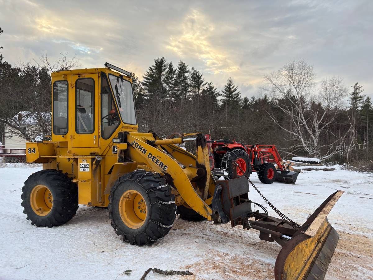 1988 JOHN DEERE Loader in Anson, ME