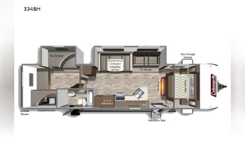 2021 Dutchmen Rv Coleman Lantern Series 334BH in peru IN