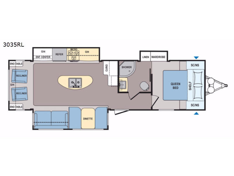 2017 Dutchmen Rv Coleman Light 3035RL in peru IN