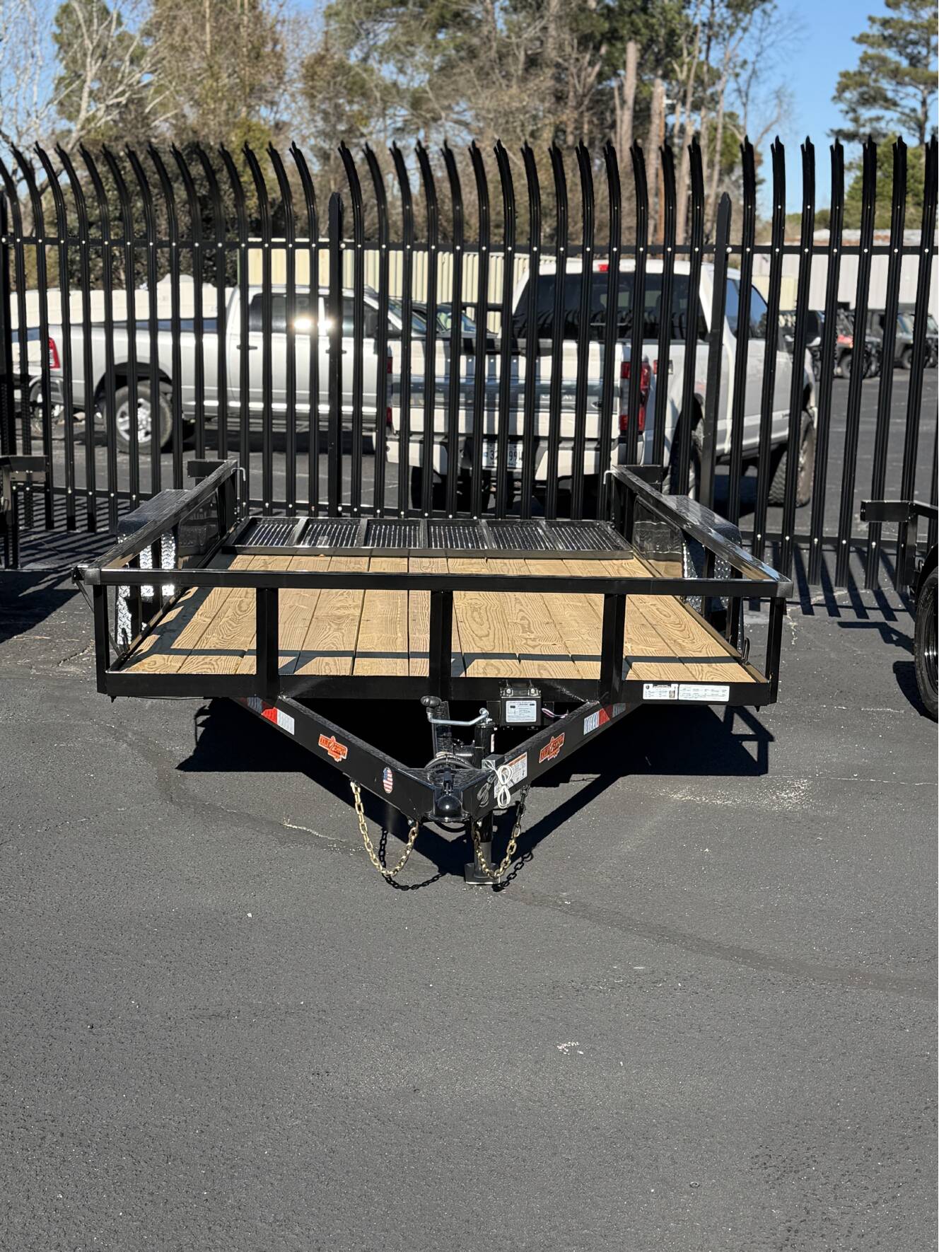 A photo of this 2025 Down To Earth Construction & Equipment  6'8"X14' Slingshot Trailer